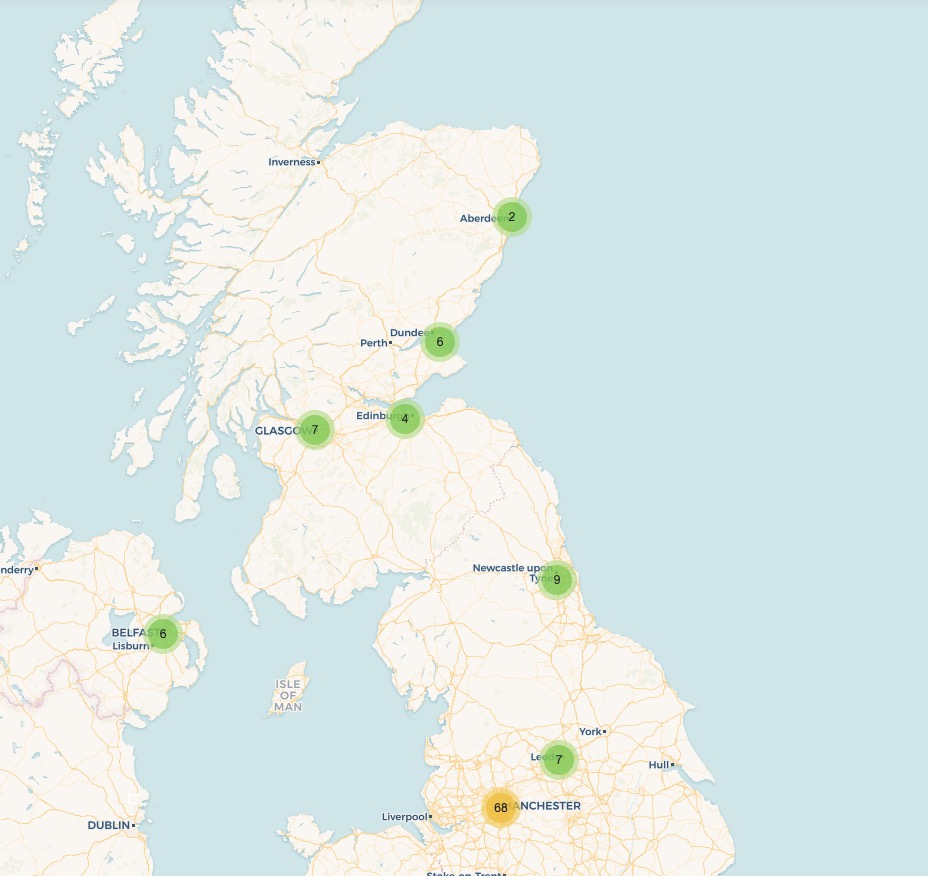 Job map — Scotland